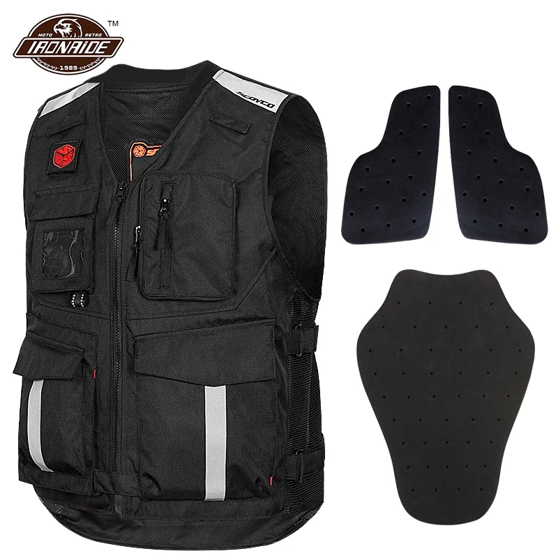 Мотоциклетная куртка SCOYCO Светоотражающий Жилет из сетчатого материала для