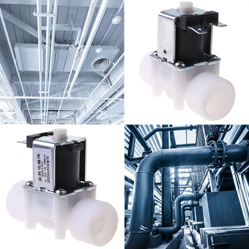 Модный 3/4 &quotDC12V PP N/O Электрический электромагнитный клапан устройство управления