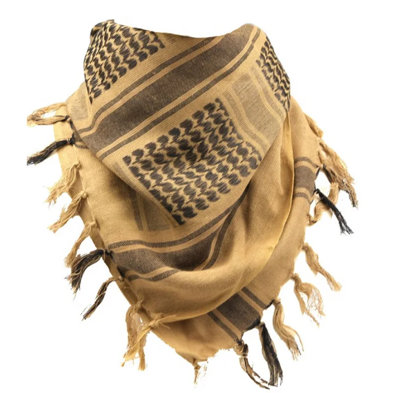 Новый мужской шарф в стиле милитари тактическая пустынная Арабская Куфия