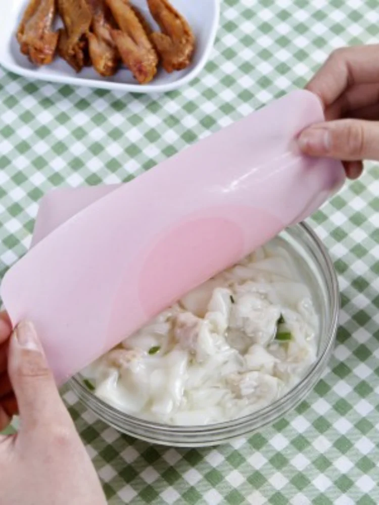 

Reusable Food Silicone Cover Stretch Lids Universal Lid Small Bear Magic Food Wraps Seal Cover Food Fresh Cover Kitchen Tools