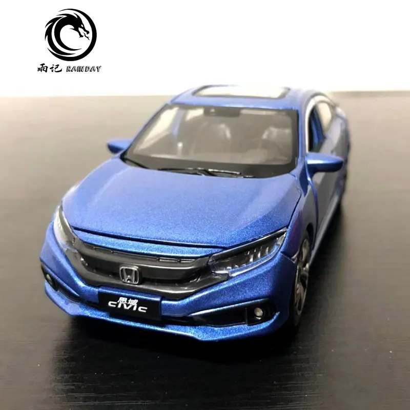 3 шт./партия JK 1/32 масштабная модель автомобиля игрушки Япония Honda Civic звук и свет литья под давлением Металл тянет назад модель автомобиля игрушка