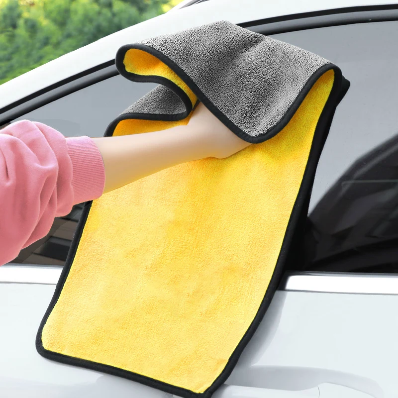 Полотенце из микрофибры для мытья автомобиля салфетка большого размера