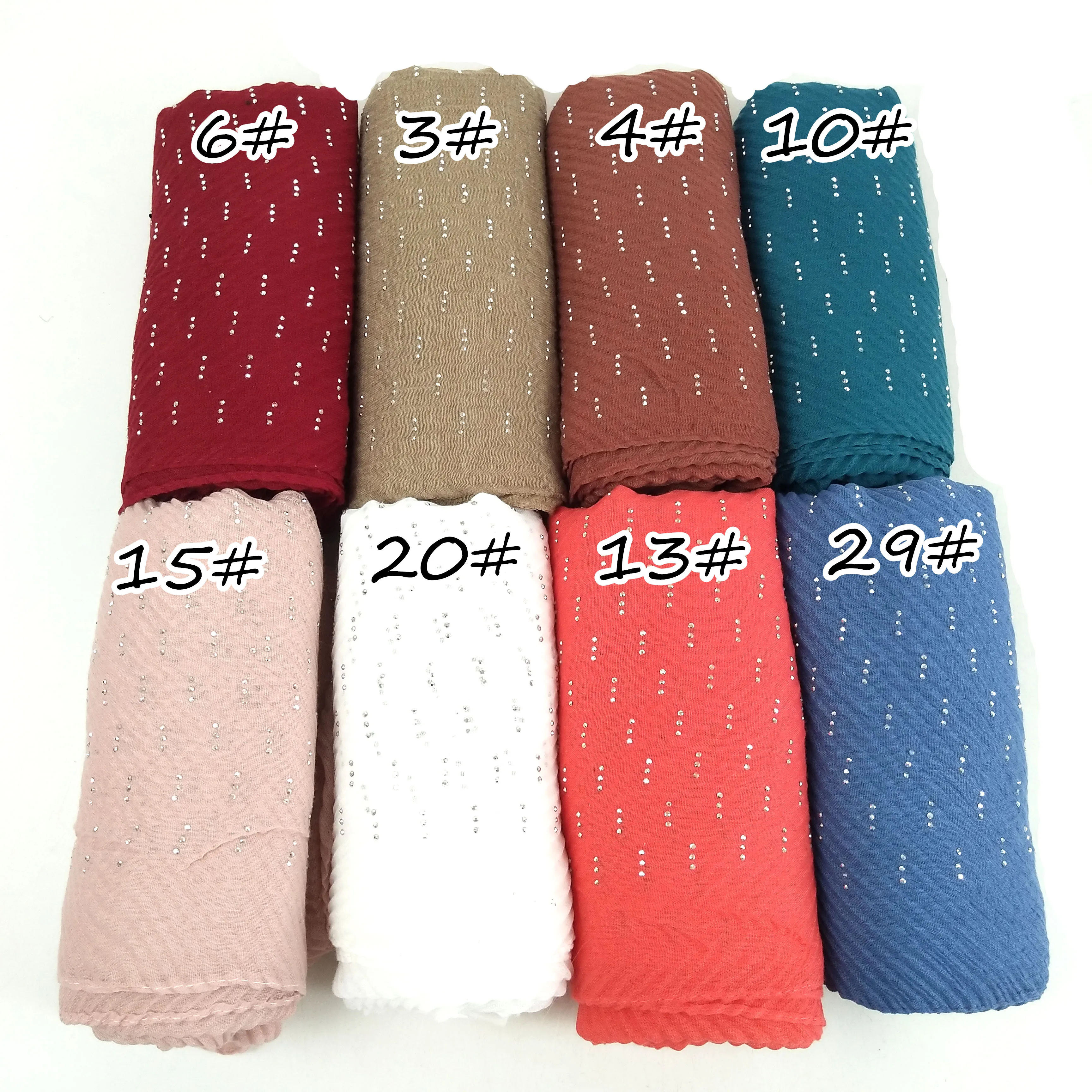 D1 ромбовидная гладкая морщинистая накидка из хлопка и вискозы длинная шаль шарф