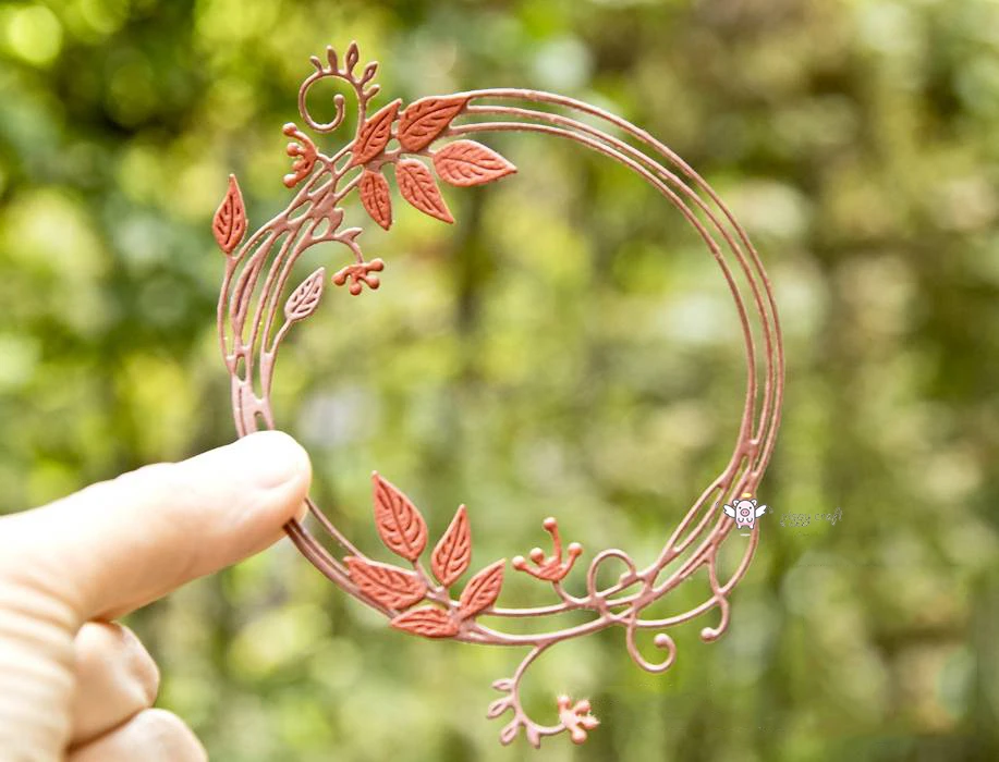 Свинья для рукоделия металлические режущие штампы пресс форма высечки Осеннее