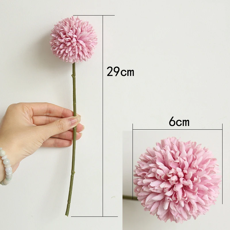 

5/10/20PcsBunch Artificial Flower Bouquet Silk dried flowers Ball Fake Flowers DIY Home Widding Decoration Valentines Day Gifts