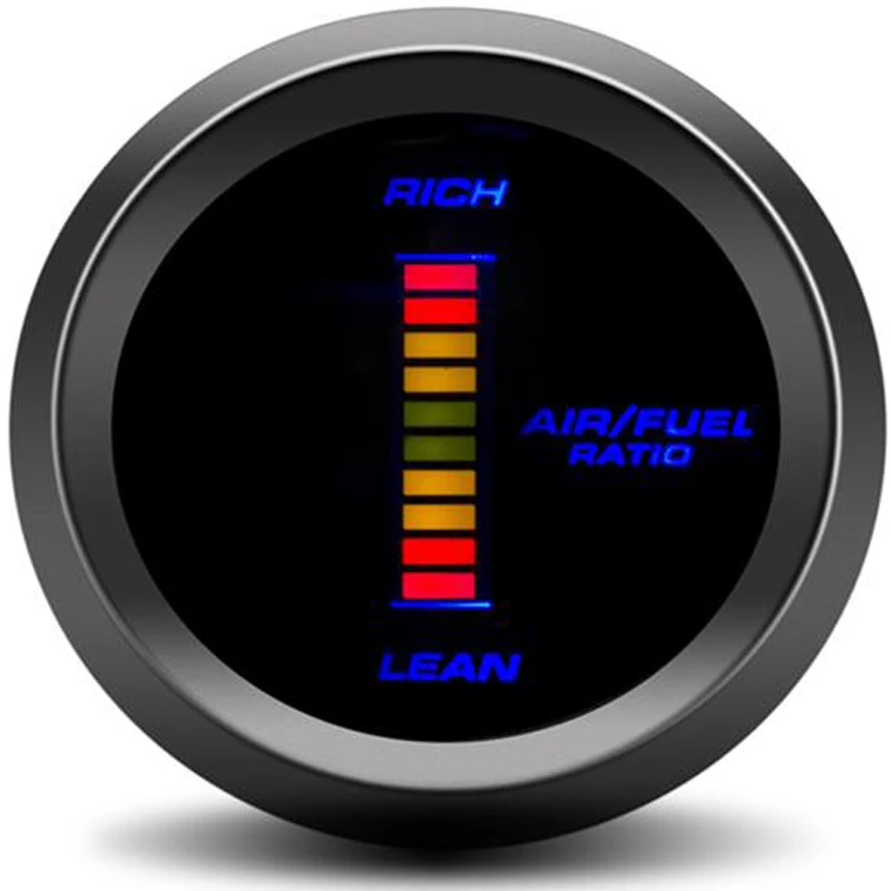 air fuel pressure 52mm Car Digital Turbo Boost Gauge PSI BAR Water Temp Oil Temp Oil Pressure Gauge Voltmeter Tachometer Rpm gauges Air Fuel Ratio - Цвет: air fuel pressure