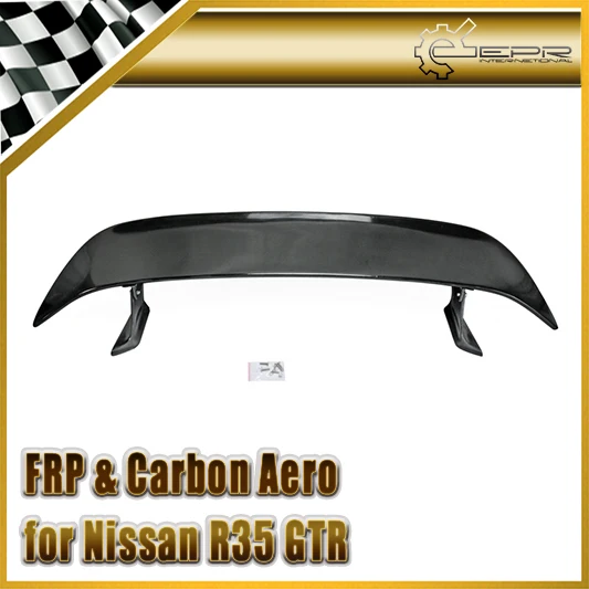 Автомобильный Стайлинг для Nissan GTR R35 FRP стекловолокно Esprit стиль задний спойлер ESP