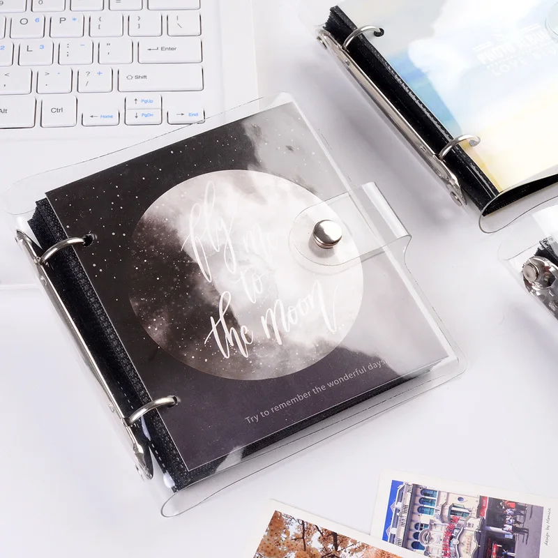 100 карманов 3 дюйма мини-пленка фото бумага альбом памятная книга для Fujifilm Instax Mini 8 9 Polaroid фильм имя держатель для карт