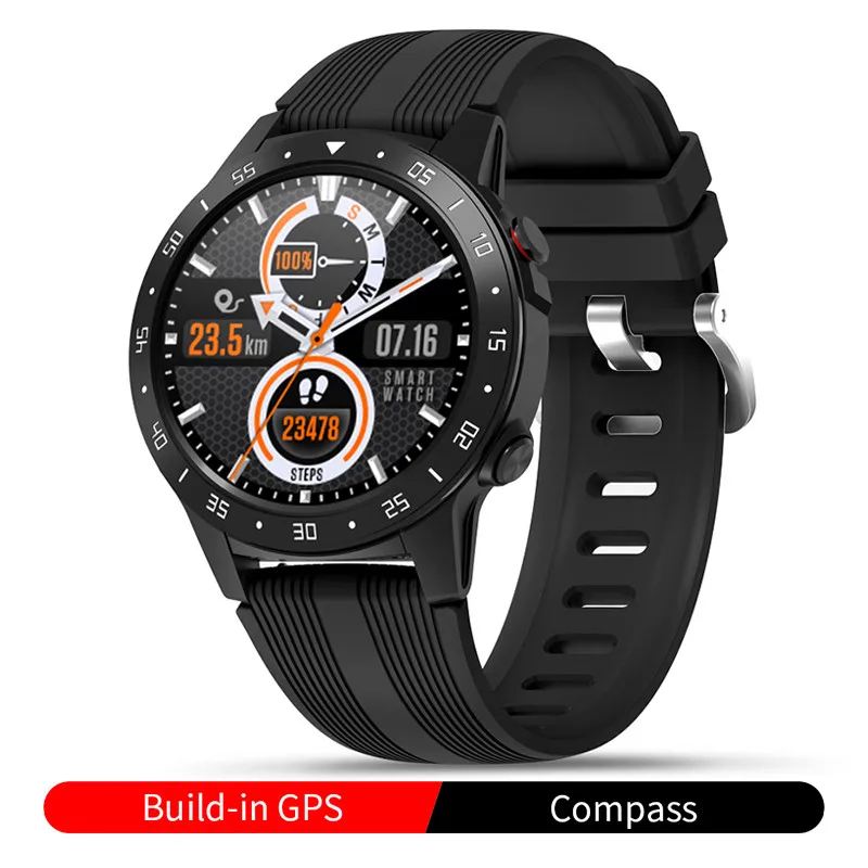 

Smart Watch GPS Sport tracker Men Women Waterproof IP67 Smartwatch Fitness Heart Rate Monitor For Android IOS SMA M5S