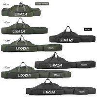 2022 new arrival excellent quality portable foldable fishing rod carrier fish pole tools storage bag case fishing accessories
