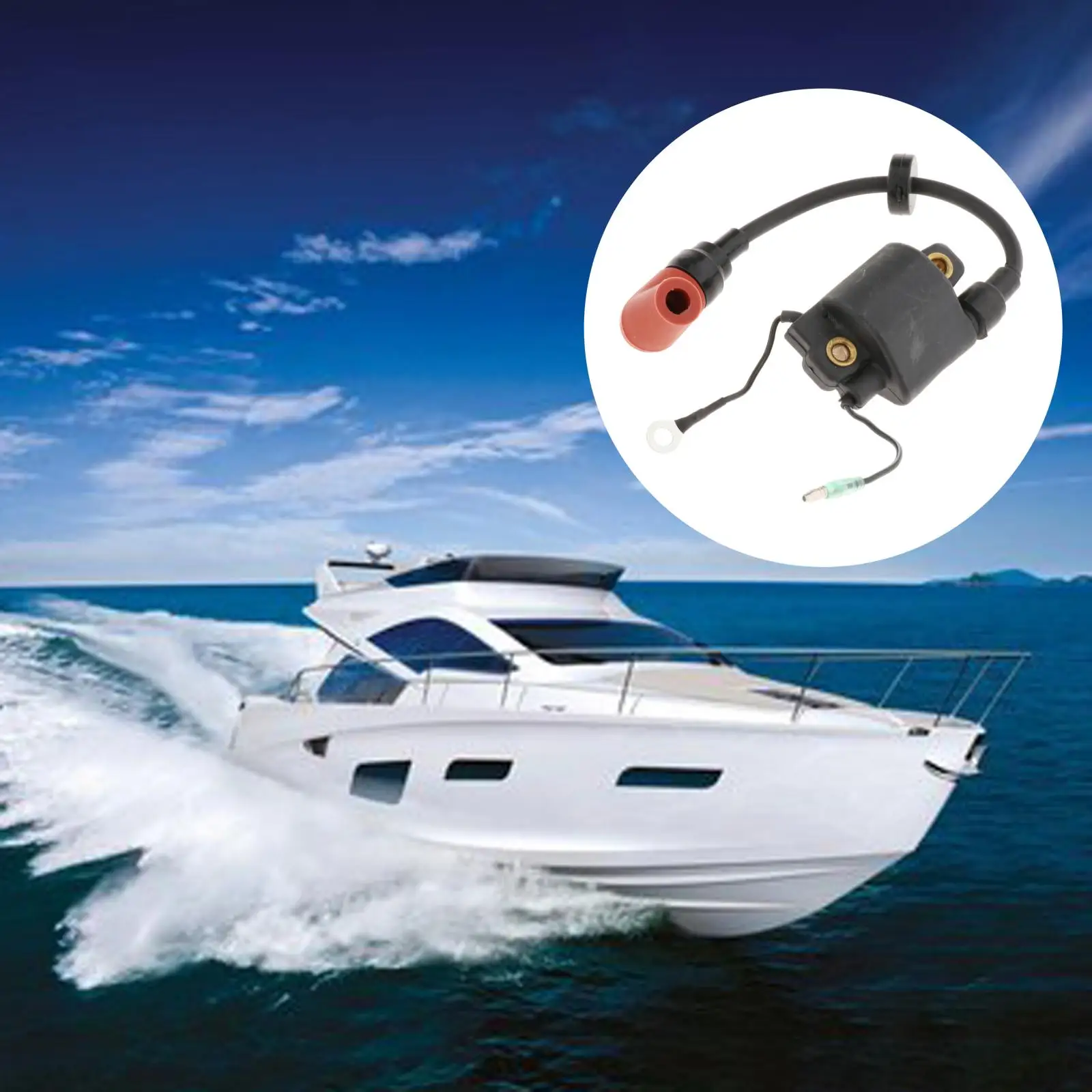 

Катушка зажигания 6E5-85570, прямые замены, подходит для Yamaha, подвесной