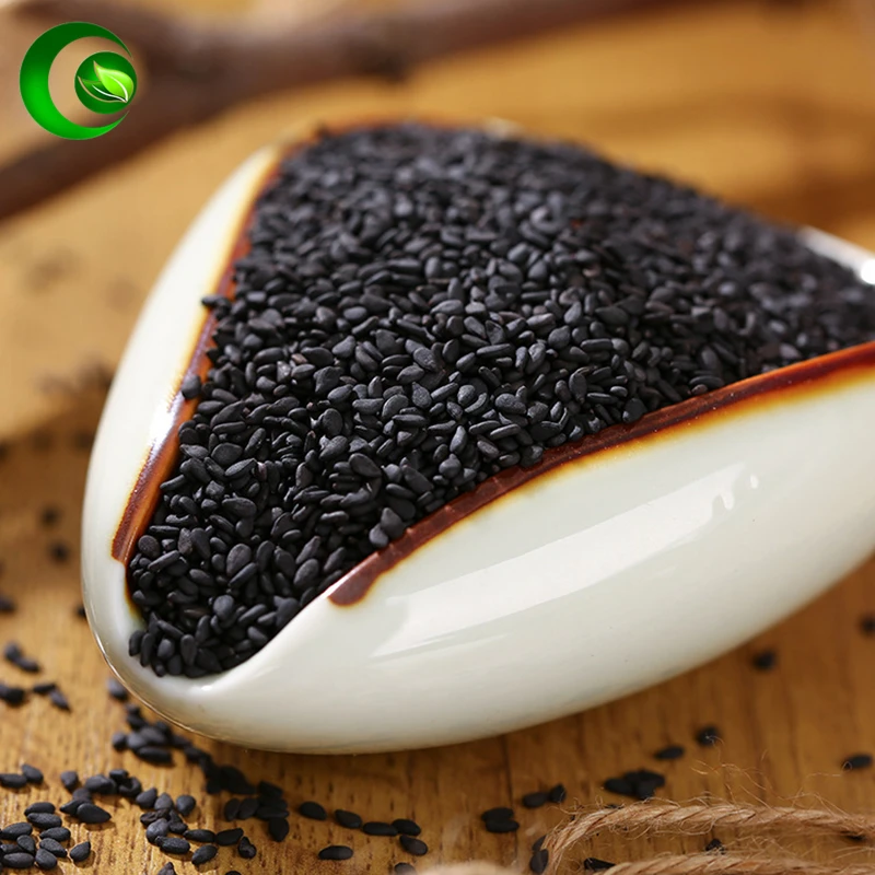 

Black Sesame,Semen Sesami Nigrum,Black Sesame,High Protein Black Hair Beauty Hei Zhi Ma