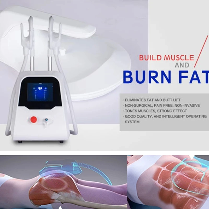 

2021 Factory price Body Scuplting CE Certificate Slimming Machine EMS Tesla Burn Fat And Beautiful Muscle Hiemt