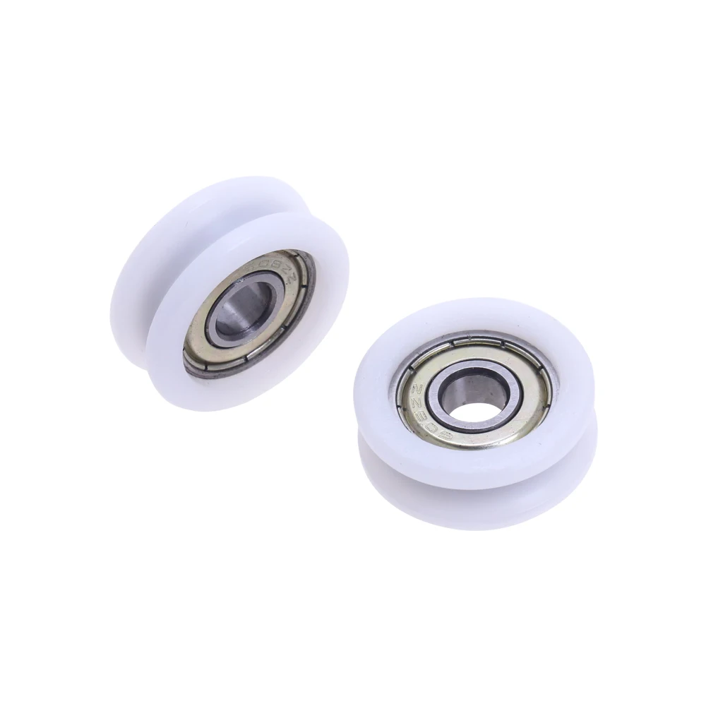 5 шт. Новый U-образный шарикоподшипник нейлоновый пластиковый встроенный 608