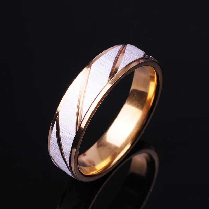 

2020 New Men's Fashion Ring Popular Twill Element Titanium Steel Ring