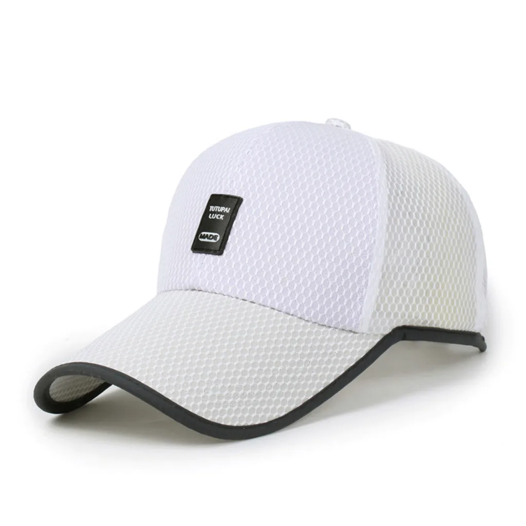 Кепка Snapback в стиле хип-хоп летняя дышащая сетчатая женская мужская хлопковая