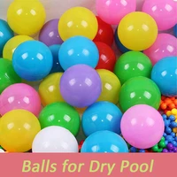 55mm baby plastic ocean balls for dry pool playpen wave ball kids play house ball pits outdoors tents playground toys