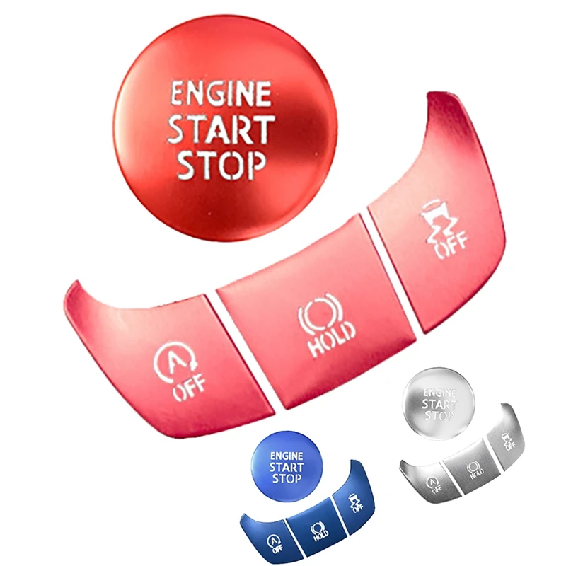 

NewEngine запуска без ключа Системы/Шестерни кнопка переключения пайетки Накладка для Toyota C-HR ЧР 2016-2021