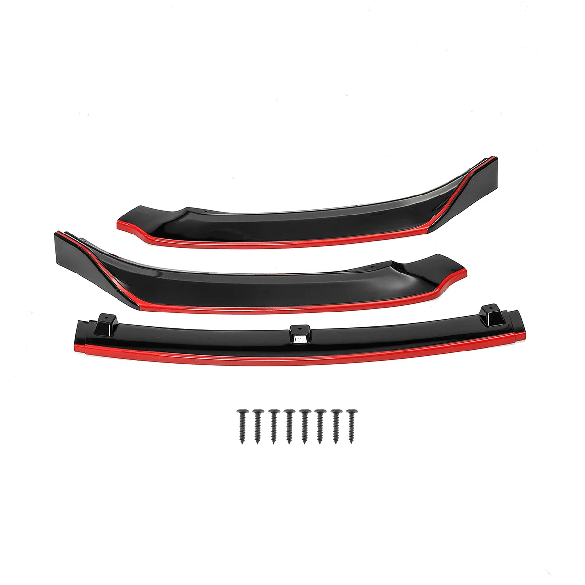 for Mazda 3 Axela sedan Front lip-17 appearance ABS plastic three-section front shovel front spoiler decorative auto par