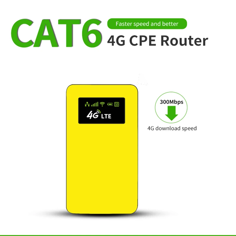 4         Cat6 300 / CPE  Wi-Fi   Band 1/3/5/7/8/20   