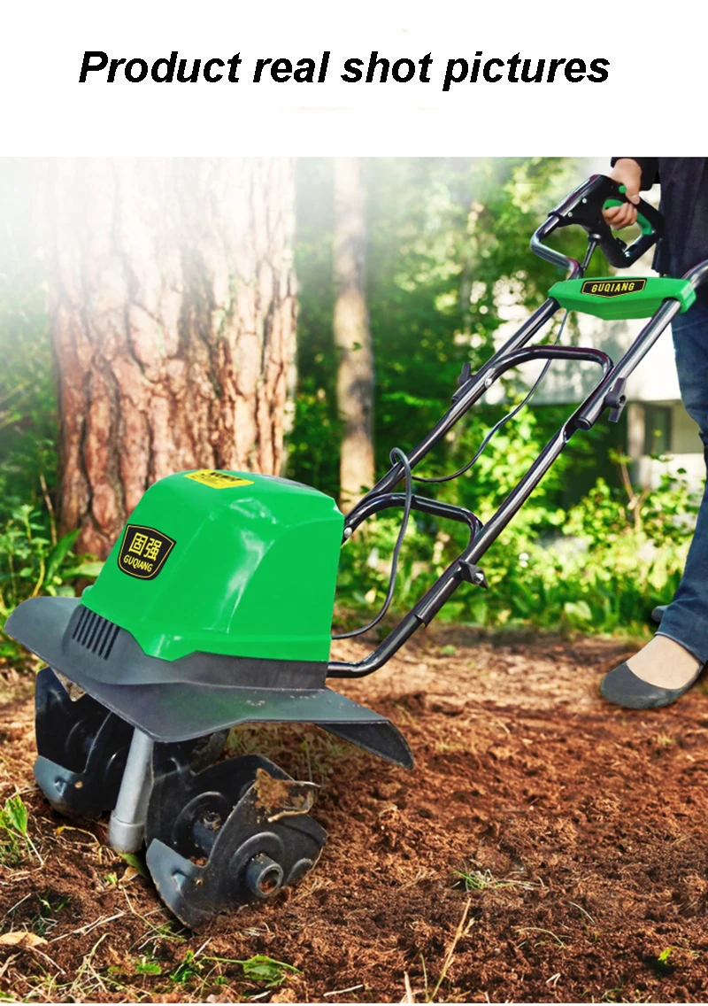 Микро культиватор электрический маленький рыхлитель почвы плуг свободная почва