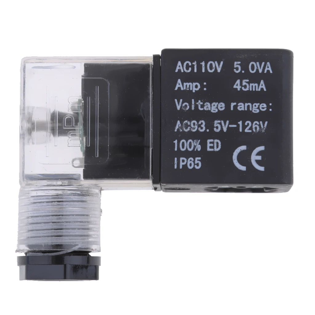 

Electric Solenoid Valve Pneumatic Air 110V AC/220V AC