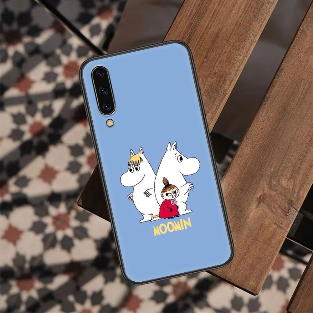 

Cartoon Moomining Phone Case For Samsung Galaxy A 72 71 70 52 51 41 40 31 30 21 20 10 S J 5 6 7 2017 2018 black Cell Fashion