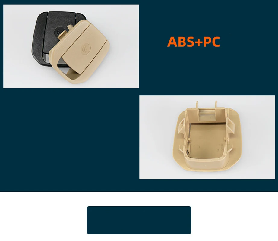 

Car Rear Seat Hook ISOFIX Cover Child Restraint for BMW X1 E84 3 Series E90 F30 1 Series E87 Car Anchor Safety Beige Buckle