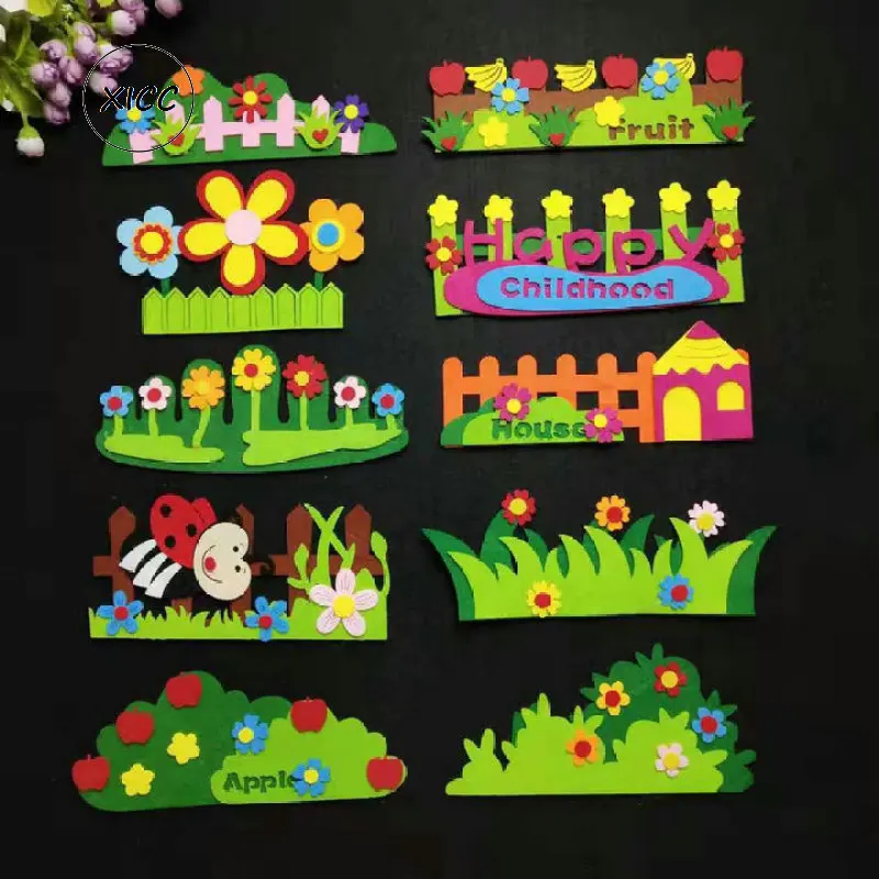 XICC нетканый войлок для самостоятельной сборки украшение деревьев гардероба