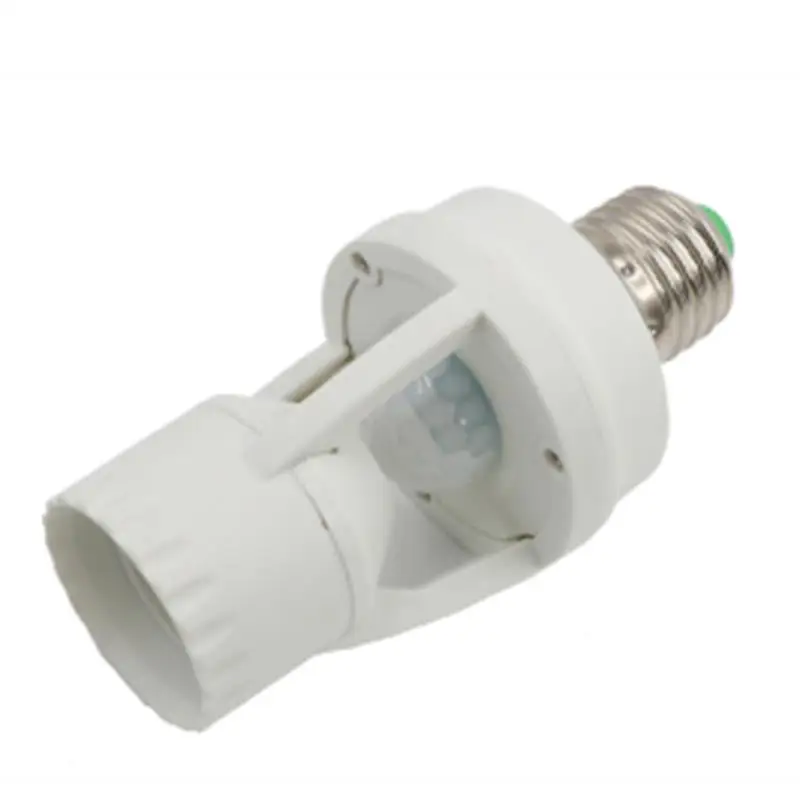 

Socket E27 Converter 110-240V Lamp Base with PIR Motion Sensor Intelligent Bulb Switch Lamp Socket Holder Adapter Converter