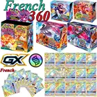 Французская версия карт Pokemon Box TCG Booster Shinny V VMAX TAG TEAM GX EX Carte Pokemon франчеса карточная игра чехлинг