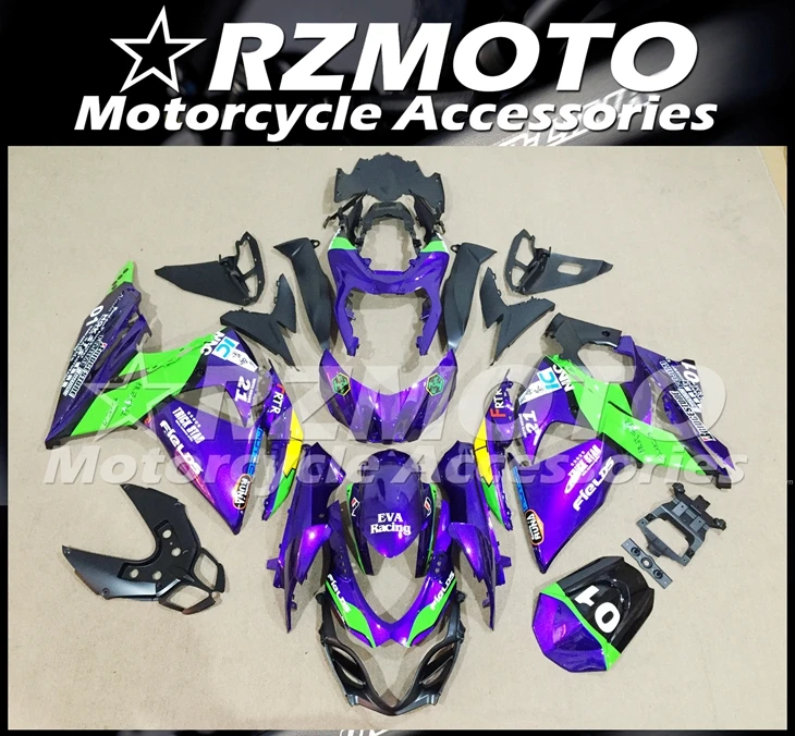 

New ABS Motorcycle Complete Fairings kit Fit for SUZUKI GSX-R1000 K9 L2 2009 2010 2011 2012 2013 2014 2015 2016 Purple green