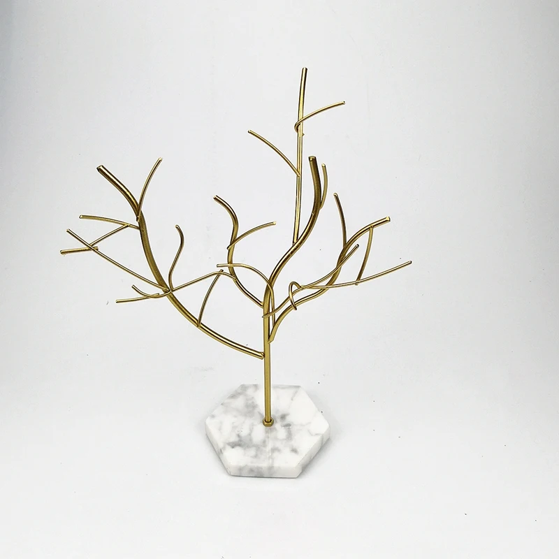 

Marble Jewelry Rack, Jewelry Display Rack, Jewelry Storage Rack, Tree-Shaped Jewelry Rack