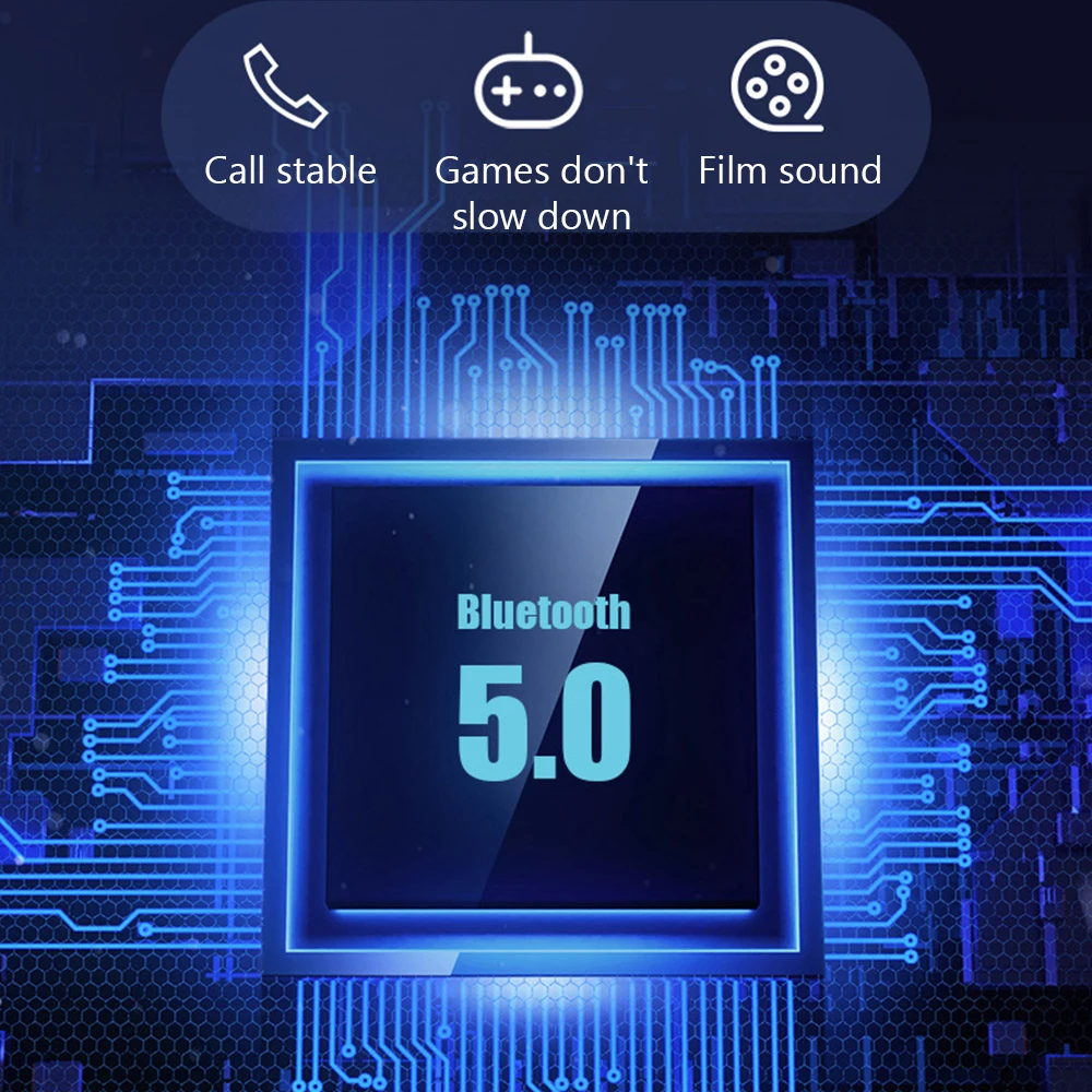DIDIHOU XG12 TWS Bluetooth V5.0 наушники стерео беспроводные Earbus HIFI Звук спортивные игровая