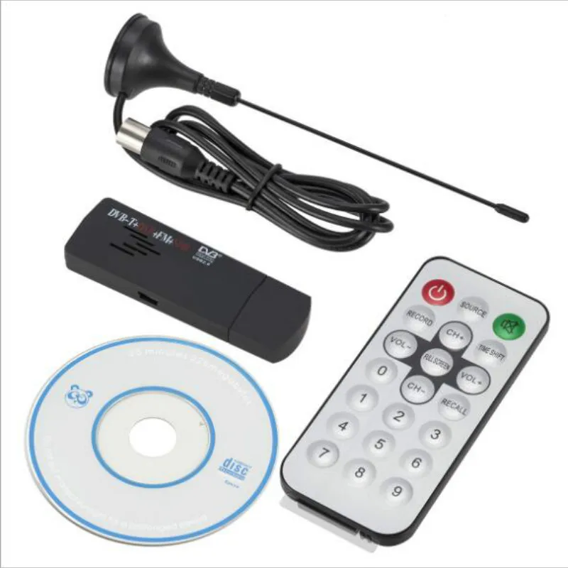

TV Stick E4000 USB DVB-T + RTL-SDR Realtek RTL2832U + R820T DVB-T Tuner Receiver Wholesale TV Antenna receiver