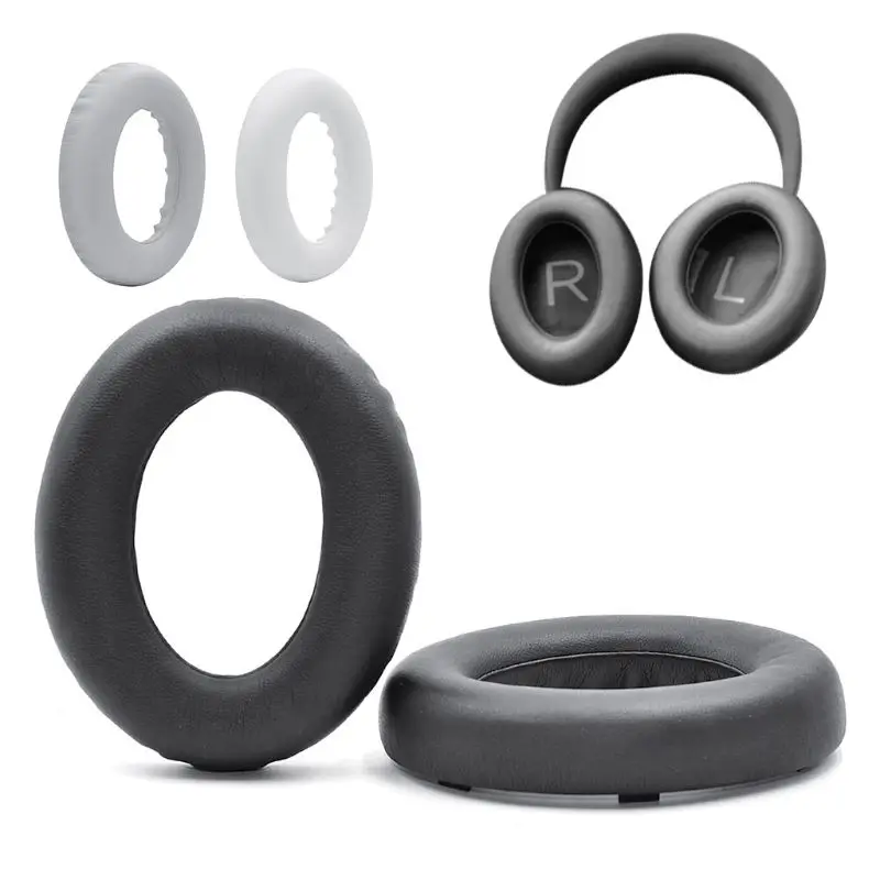 

Ear Pads Hot 1Pair Leather Ear Pads Soft Headphone Cushion Cover for Bo-se NC700 Headphones E5BA