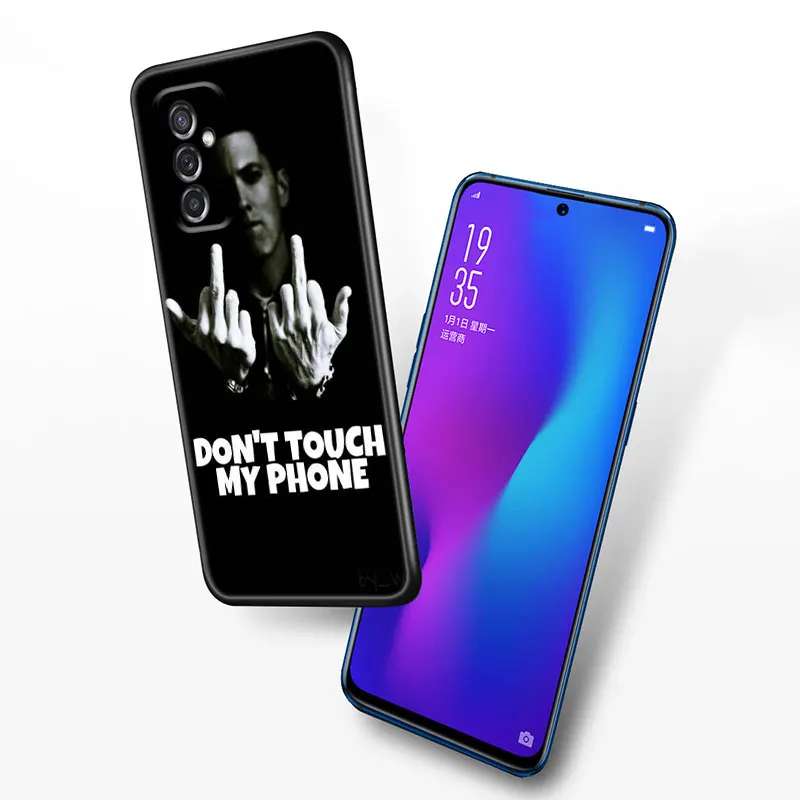 Чехол Rapper Eminem для Samsung Galaxy M11 M12 M21 M51 M52 M32 5G M30 M31 S Note 10 Lite 20 Ultra J2 J6 J8 2018 J4 Plus чехол -
