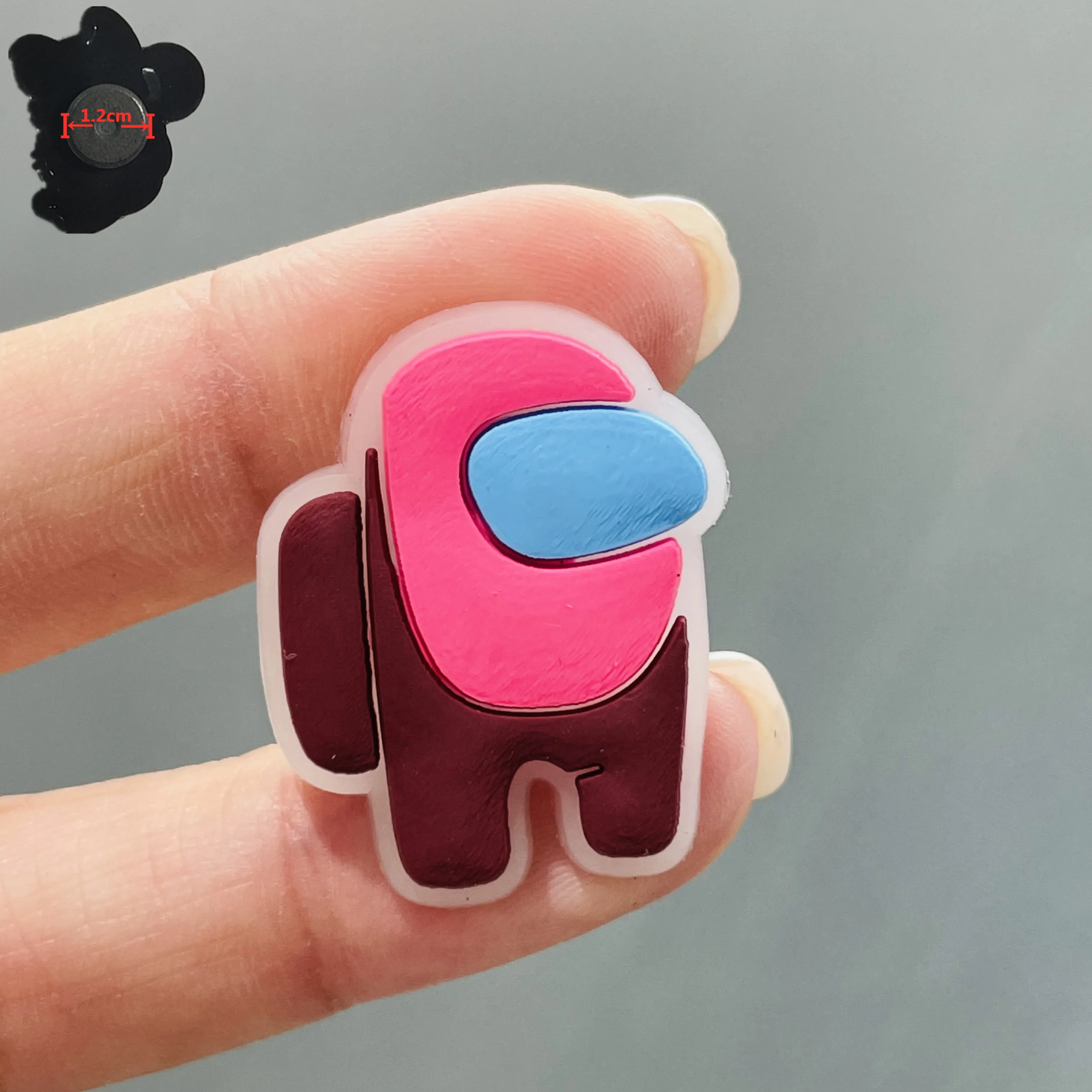 Mix 50PCS PVC Luminous Popular Game Robot Fridge Magnetic Sticker Kawaii Cool Smart Refrigerator Magnets Favorite Decoration | Дом и сад
