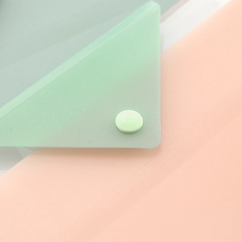 5 карманов А4 файл документов сумки милые портативные пряжки хранения