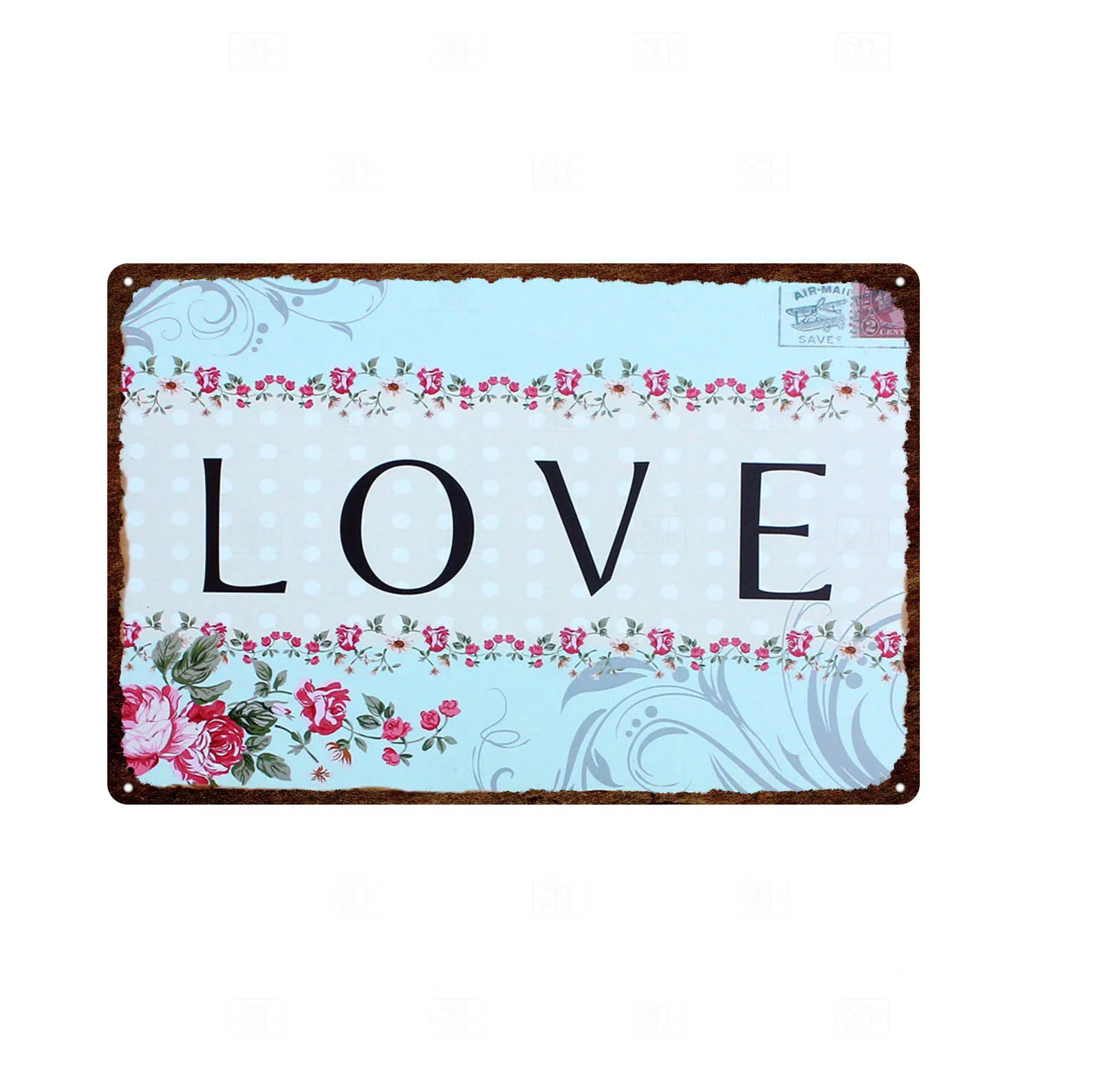 Warrning не горит знаки олова Винтаж Семья любовь Милый шик Табличками Кухня посуда