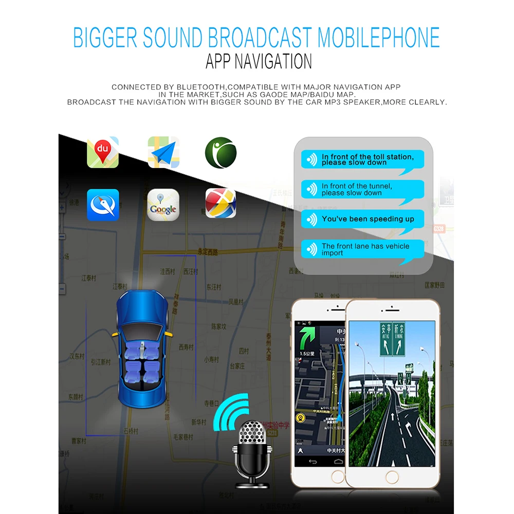 Автомобильный MP3 плеер Bluetooth U диск радио Hands Free Звонки АВТО с пультом