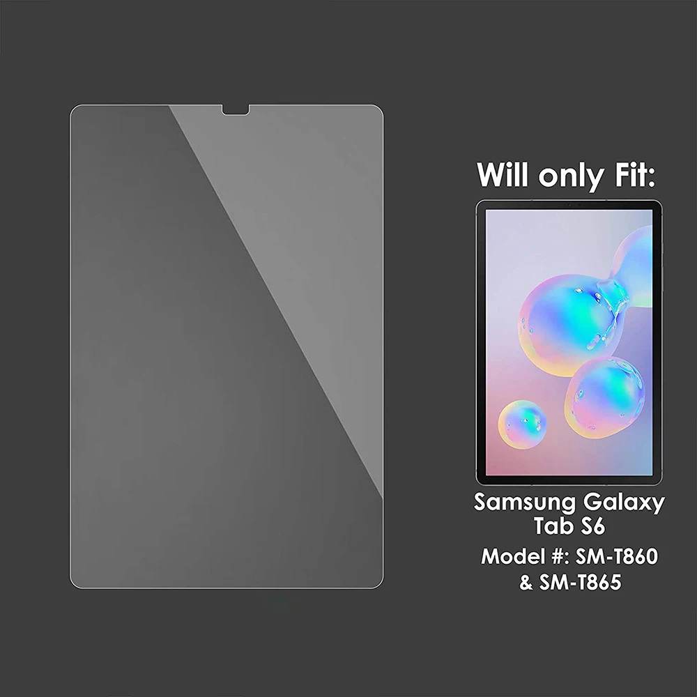 Для Samsung Galaxy Tab S6 T860 T865-экран из закаленного стекла для планшета с полным покрытием
