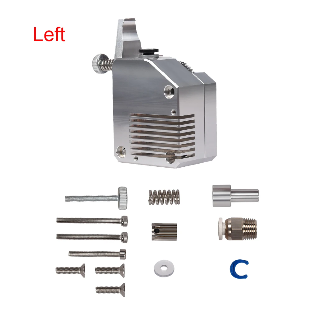 3d printer parts extruder cloned btech dual drive extruder dual gear bowden extruder 1 75mm filament for 3d printer mk8 cr10 free global shipping