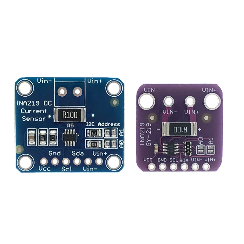 INA219 I2C interface High Side DC Current Sensor Breakout power monitoring sensor module | Электронные компоненты и