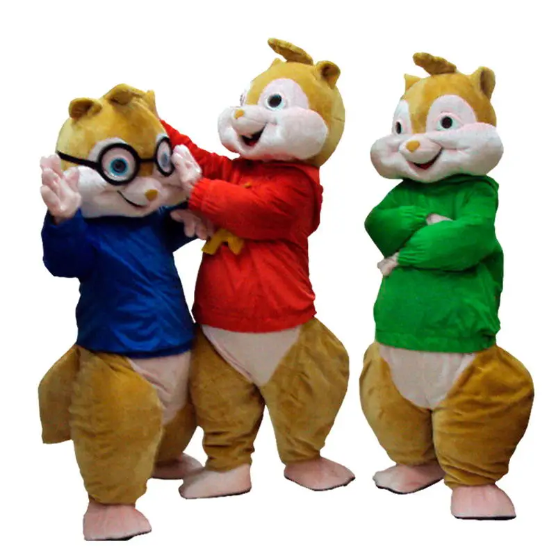 

Squirrel Cartoon Doll Costume Walking Adult Doll Animation Doll Costume Costume Headgear Performance Suit Chipmunk Cartoon Doll