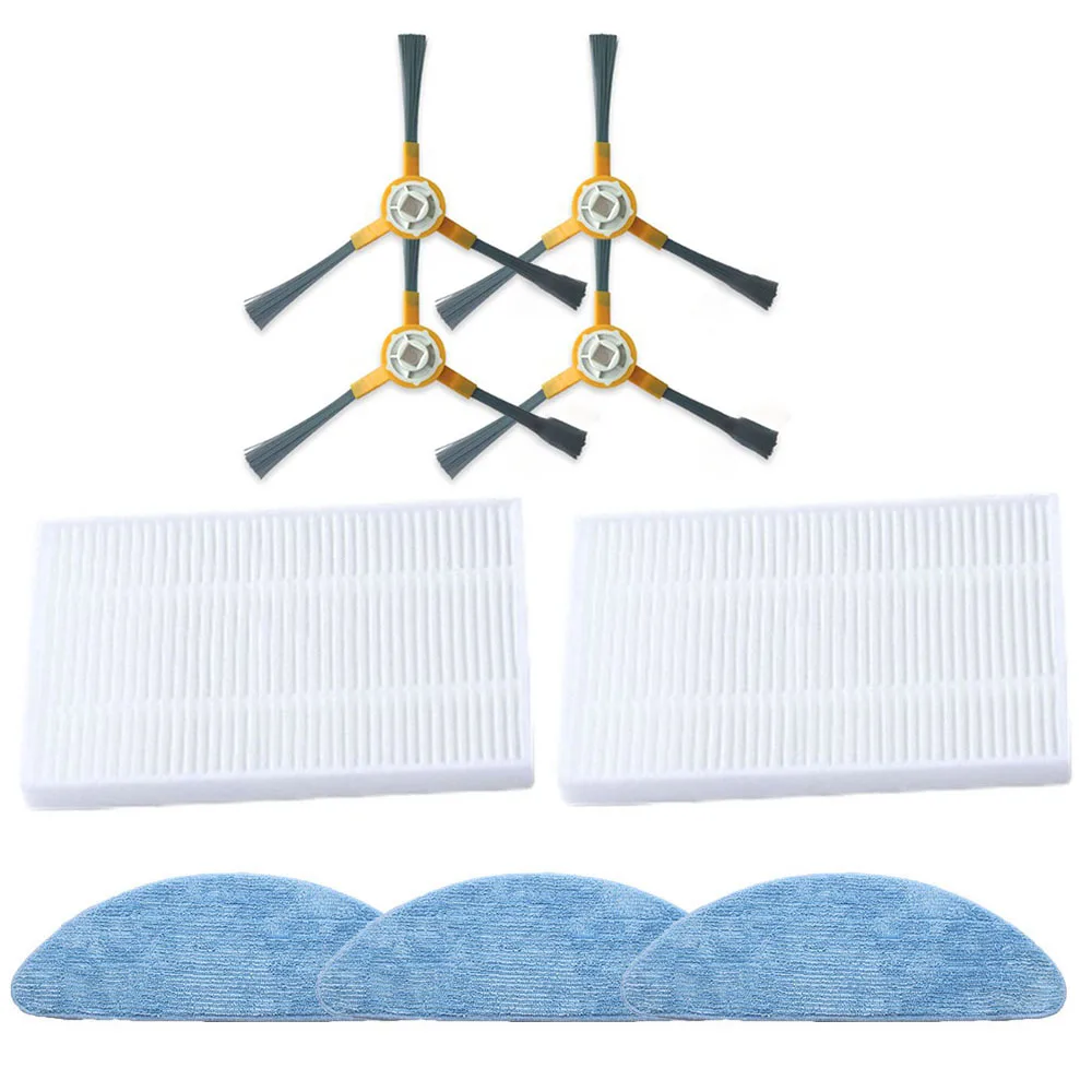 

Side Brush Filter Mop Cloth Kit For Liectroux C30B Vacuum Cleaner Accessories