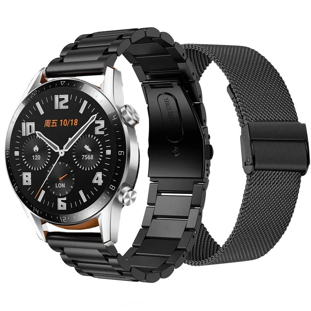 

Браслет из нержавеющей стали для Huawei Watch GT 3 2 2e 46 мм 42 мм