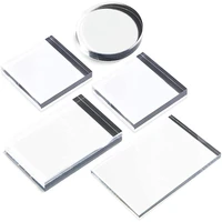 5pc clear stamp acrylic block set for transparent acrylic stamp pad diy scrapbooking clear acrylic display riser stands