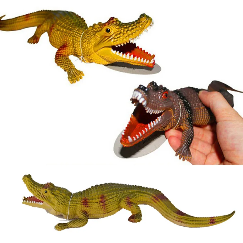 2 шт./компл. имитация маленького крокодила игрушка животное познавательное