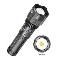 led flashlight super bright waterproof handheld flashlight camping accessories for camping outdoor